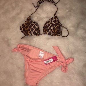 Never worn swimsuit top and bottom